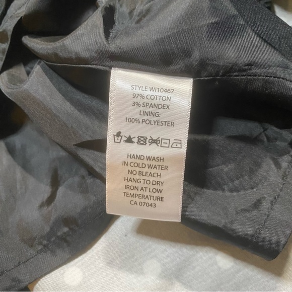 Cynthia Rowley Black & White Polka Dot ALine Sleeveless Cotton Dress Size 10 - Picture 11 of 11